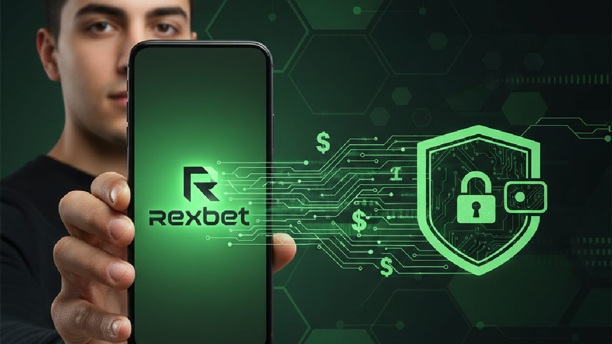Rexbet para çekme işlemlerinin hızlı ve güvenli finansal akışını temsil eden görsel.